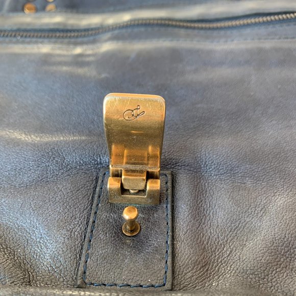 Proenza Schouler Ps1 Navy Leather Cross Body Bag - Picture 11 of 16